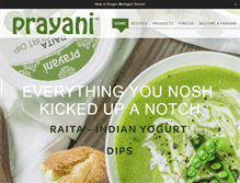 Tablet Screenshot of prayani.com